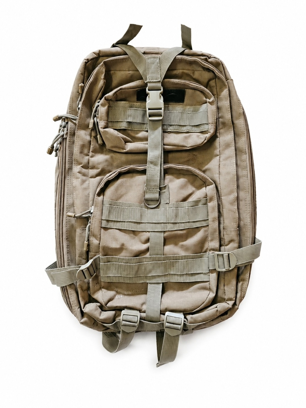 Tactical MOLLE Assault Backpack – Coyote Tan